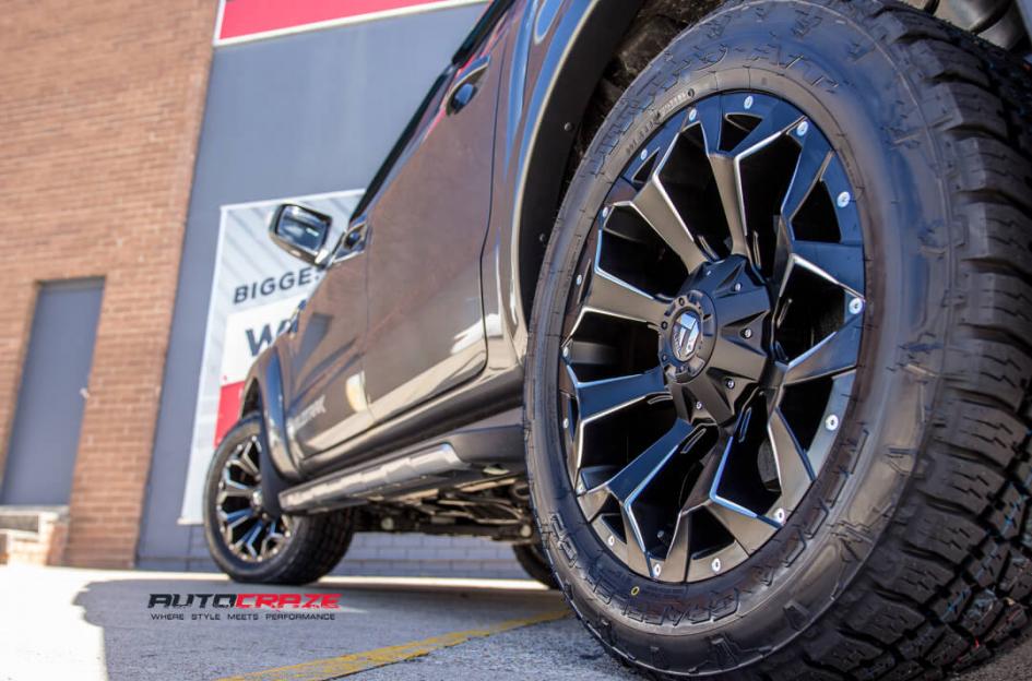 FORD RANGER ASSAULT GLOSS BLACK MILLED ACCENTS